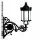 Soporte farola Palacio aluminio 65cm para exterior