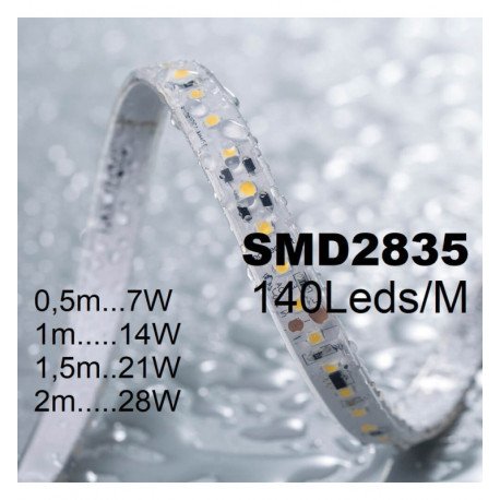 Ledstrip NEW YORK wit IP54 dimbaar 0,44-1,94 m