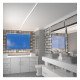 Ledstrip NEW YORK wit IP54 dimbaar 0,44-1,94 m