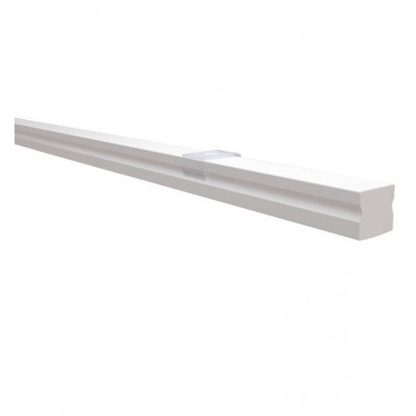 Ledstrip regleta lineair NEW YORK zilver IP54 dimbaar
