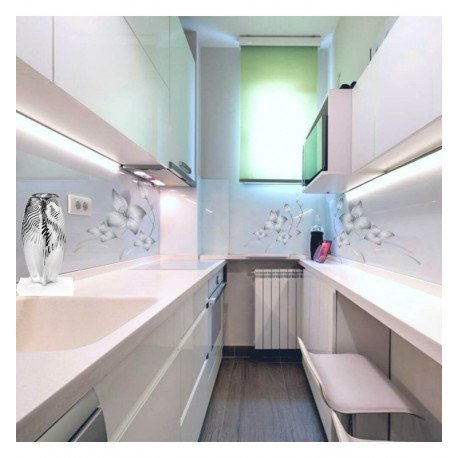 Ledstrip regleta lineair NEW YORK zilver IP54 dimbaar