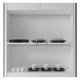 Ledstrip regleta lineair NEW YORK zilver IP54 dimbaar
