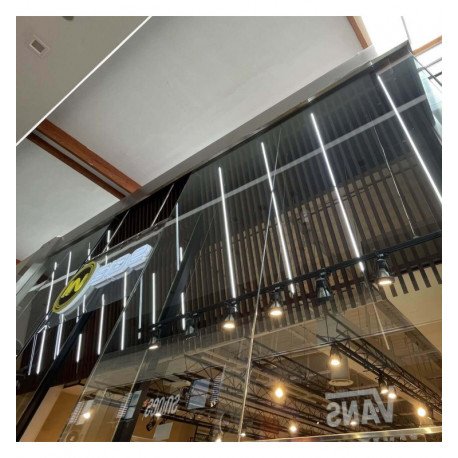 Ledstrip regleta lineair NEW YORK zilver IP54 dimbaar