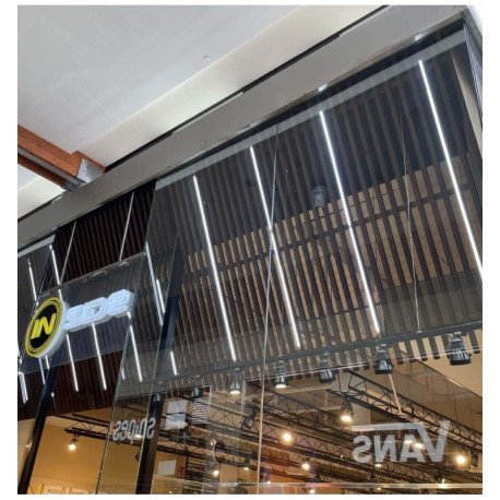 Ledstrip regleta lineair NEW YORK zilver IP54 dimbaar