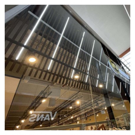 Ledstrip regleta lineair NEW YORK zilver IP54 dimbaar