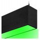 Tira LED RGB colgante Munich negro IP54