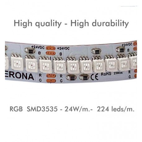LED RGB Hanging Strip Munich Black IP54