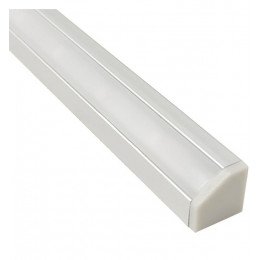 LED-strip 24V geïntegreerd TEXAS voor opbouw zilver (0,5-2 m)