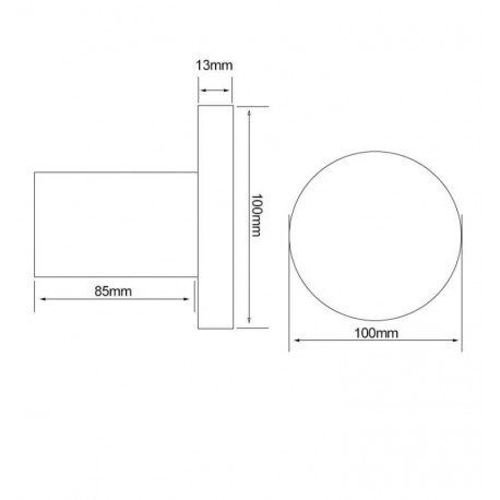 Pica de jardín IP65 para GU10 exterior, aluminio