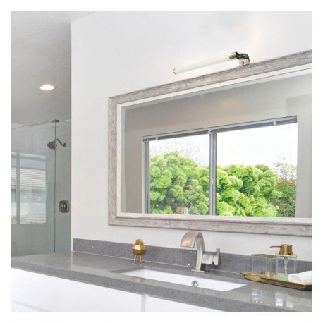 Wandlamp LED 6W voor badkamer en spiegel chroom 4000K IP44