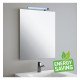 Wandlamp LED 6W voor badkamer en spiegel chroom 4000K IP44