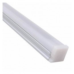 ledstrip/bar 24V DETROIT – geïntegreerd opbouw profiel, zilver