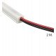 ledstrip/bar 24V DETROIT – geïntegreerd opbouw profiel, zilver
