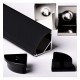 LED Strip Angular Aluminum Profile White/Black 2 m