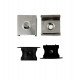 Inbouw aluminium profiel led wit en zwart 2 m
