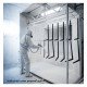 Inbouw aluminium profiel led wit en zwart 2 m