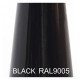 Columna para farola REKA negra 3-4 m exterior, montaje fácil