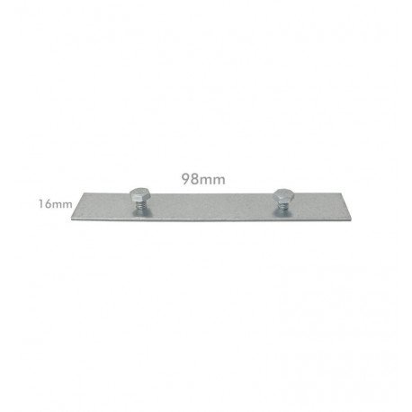 Aluminium verbindingsstuk voor lineaire armaturen Munich