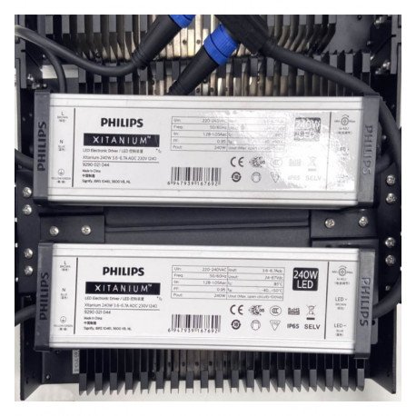 Led schijnwerper 480W Stadium Matrix voor buiten IP65 hoge lichtopbrengst