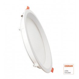 Downlight LED 16W rond inbouw CCT UGR17 OSRAM CHIP DURIS E