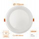 Downlight LED 16W rond inbouw CCT UGR17 OSRAM CHIP DURIS E