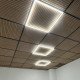 LED paneel 60x60 44W 3CCT met lichtlijst voor valse plafonds