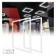 LED paneel 60x60 44W 3CCT met lichtlijst voor valse plafonds