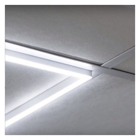 LED paneel 60x60 44W 3CCT met lichtlijst voor valse plafonds