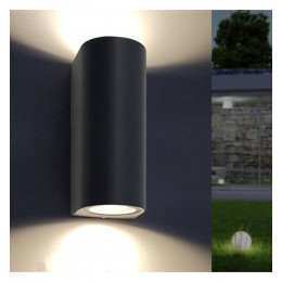 Wandlamp led IP65 GU10 x2 voor binnen en buiten
