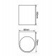 Wandlamp led IP65 GU10 x2 voor binnen en buiten
