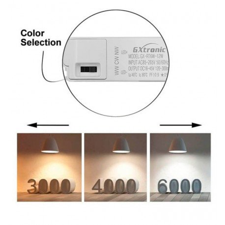 Inbouw downlight led 8W circulair CCT UGR17