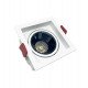 Vierkante led-downlight 5W/8W/12W wit UGR11 40º CCT CRI+92