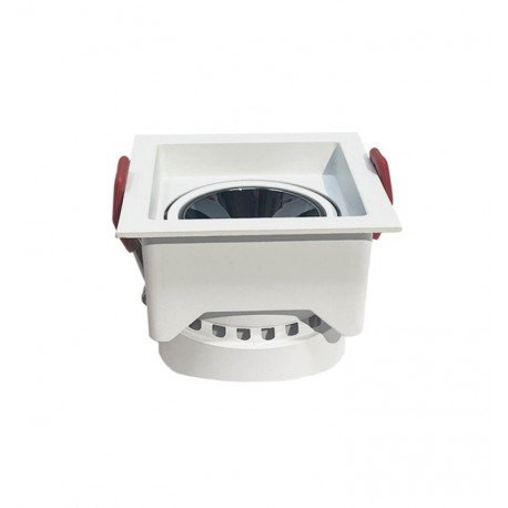 Vierkante led-downlight 5W/8W/12W wit UGR11 40º CCT CRI+92