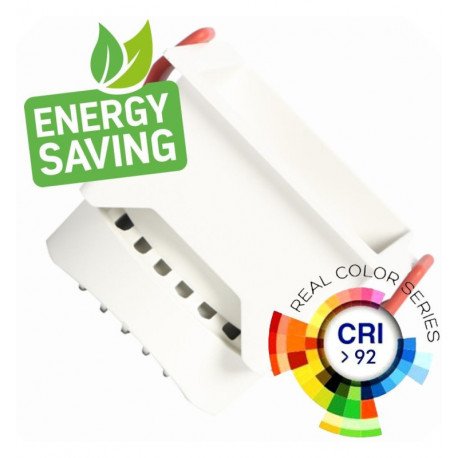 Vierkante led-downlight 5W/8W/12W wit UGR11 40º CCT CRI+92