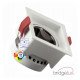 Vierkante led-downlight 5W/8W/12W wit UGR11 40º CCT CRI+92