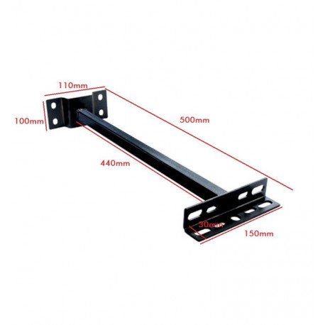 LED Floodlight Wall Mount Bracket 50cm