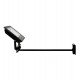 Wandhouder voor led-schijnwerpers 80 cm voor buiten