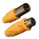 DMX XLR connector 3-pins (mannelijk-vrouwelijk) IP67 voor signaal