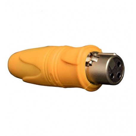 DMX XLR connector 3-pins (mannelijk-vrouwelijk) IP67 voor signaal