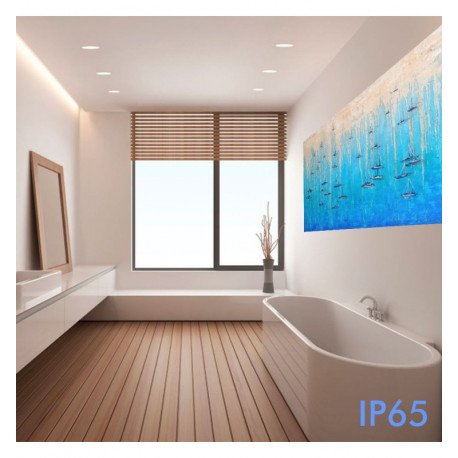 Downlight LED 40W CCT rond voor badkamers en keukens IP65