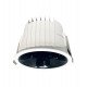 Downlight LED 40W CCT rond voor badkamers en keukens IP65