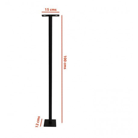 LED Floodlight Wall Mount Bracket 100cm for Outdoor