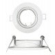Downlight LED aro orientable GU10 MR16 aluminio