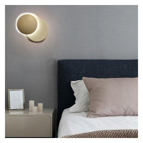 Wandlamp led 6W APOLO IP54 minimalistisch wit/zwart