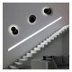 LED Wall Light 6W IP54 Minimalist White/Black