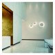 LED Wall Light 6W IP54 Minimalist White/Black