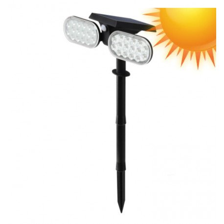 Led-zonnewandlamp solar Pica 2W 4500K met bewegingssensor IP65