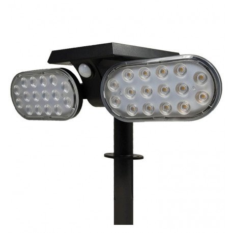 Led-zonnewandlamp solar Pica 2W 4500K met bewegingssensor IP65