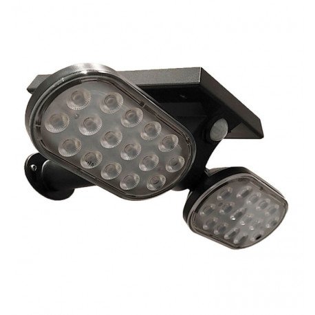 Led-zonnewandlamp solar Pica 2W 4500K met bewegingssensor IP65