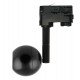 LED schijnwerper 10W voor driefase carril zwart CRI+93 24°